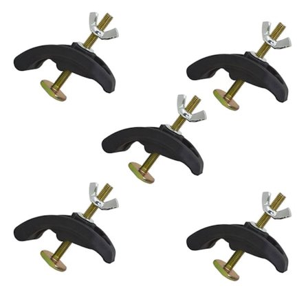 5 stk Hold nede klemme trekantet mutter gjæringssporklemme