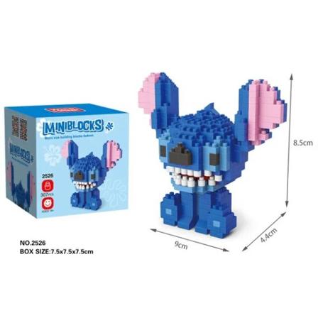 Stitch Byggeklosser Leke Diamant Klosser Lilo Stitch Dukke Figuriner Barn Bursdagsgaver