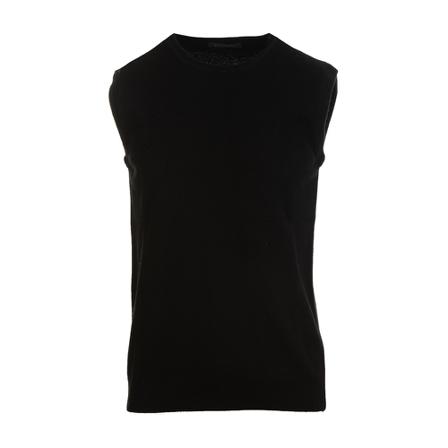 Daniele Fiesoli, Sleeveless Knitwear Zwart, Heren, Maat:S