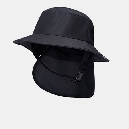Bucket Hat Bredbrättad hatt SVART