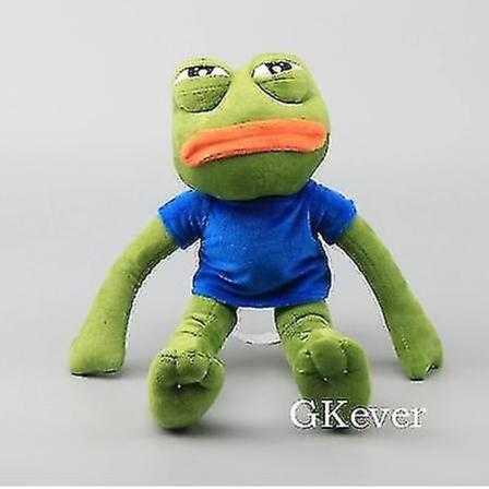 Pepe Sad Plyschleksak Mjuk Fylld Djurdocka 17" 42 Cm"