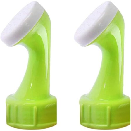 Pullon päälle kiinnitettävä kastelukannu, puutarhan kastelu, PVC-pää, kasvien kastelulaitteet, kastelupullon suutin, puutarhakasvipullo, 2 kpl