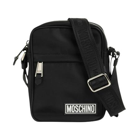 Moschino - Axelväskor - Svart - Herr - Storlek: One Size, Herr, Storlek: ONE SIZE