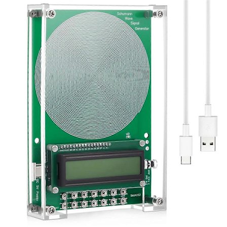 0,01Hz-10000Hz Justerbar Sinusbølge Resonansgenerator Ultralav Frekvens Generator Resonator Lydfrekvensmaskine