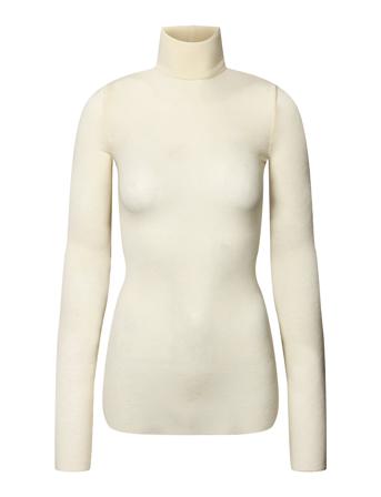 Anna L/S Wool Turtleneck Kilpikonnakaulus Poolopaita Valkoinen Gai+Lisva