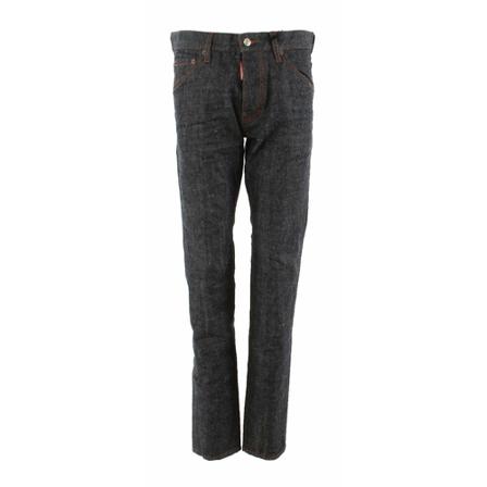 Dsquared2, Straight jeans Niebieski, Mężczyzna, Rozmiar: S