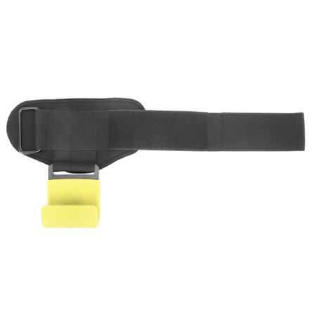 Sport Vektløfting Pull Up Krok Gym Styrketrening Powerlifting Håndleddsbånd Belte Wrap Gul Krok