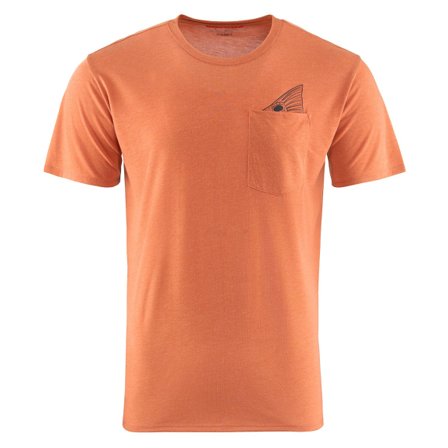 Grundéns Species Pocket Tee Rust Heather - XXXL