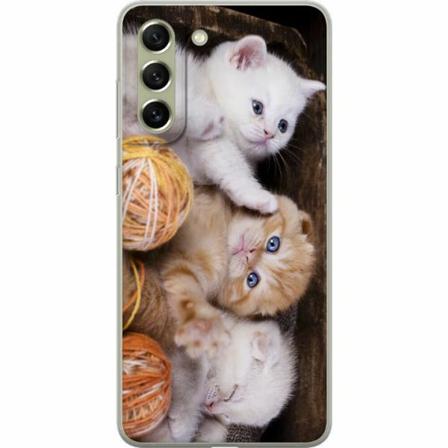 Samsung Galaxy S21 Fe 5g Genomskinligt Skal Katter