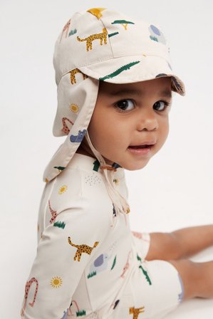 LIEWOOD Thor Baby Swim Jumpsuit Safari Sandy Mix 86, Tøj & Bolig, Badetøj, Våddragter Til Børn