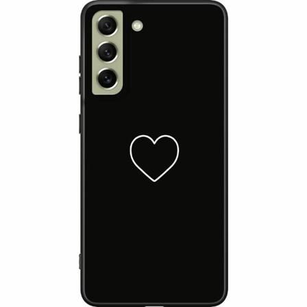 Samsung Galaxy S21 Fe 5g Svart Skal Hjärta