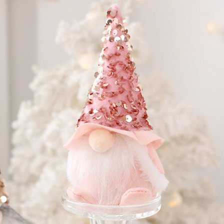 Ansigtsløs Nisse Dukke Dekoration Lykkebringer Munterhed Moderne Julepynt Dukker til Vindueskarm Bogreol