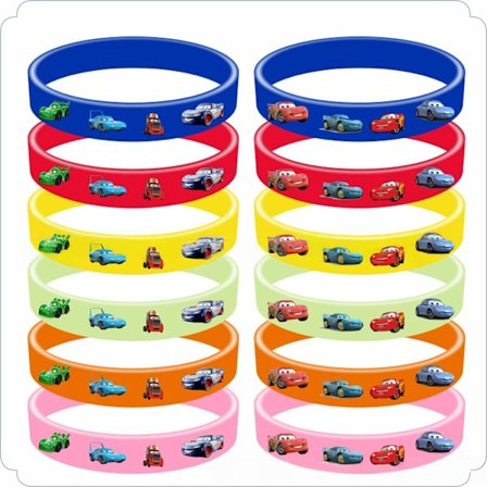 12 st Bilar Armband Kalas Barnkalas Godispåse Fyllning