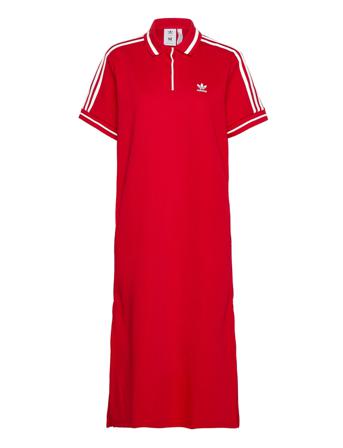 Thebe Magugu Reg Dress Knælang Kjole Rød Adidas Originals