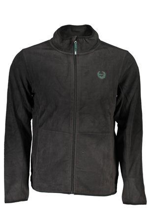 Gian Marco Venturi Felpa Con Zip Uomo Nero