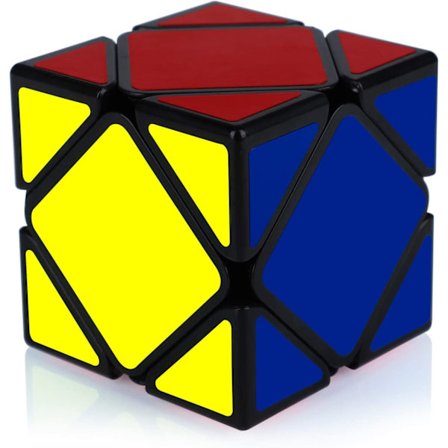 Musta sileä nopeuskuutio maaginen palapeli Twist Magic Cube Lomapäivälahja lapsille aikuisille