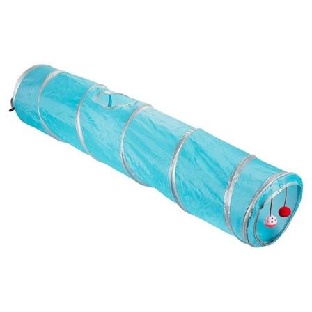 Kattetube kjæledyrleke sammenleggbar utendørs innendørs puslespill treningsgjemmested med morsom ball