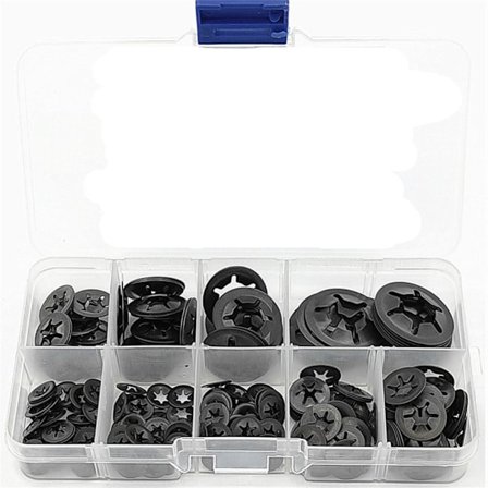 260 st Tandlåsbrickor Invändiga tandbrickor Starlock