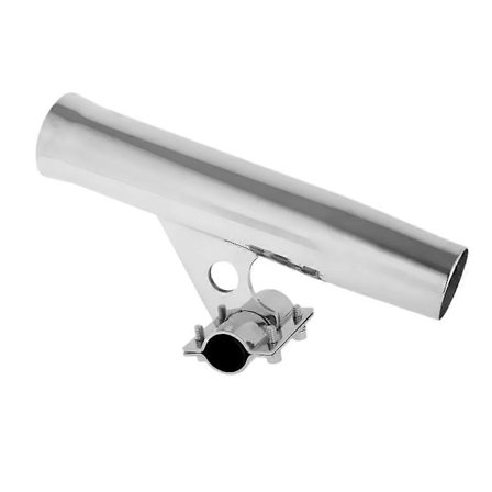 Rustfrit stål båd fiskestang holder beslag 7/8" til 1" montering