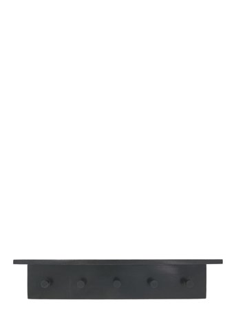 Knagerække, Hdsate, Sort Black House Doctor