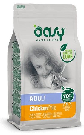 Oasy Lifestage Adult Pollo Cibo Secco Per Gatti 300g