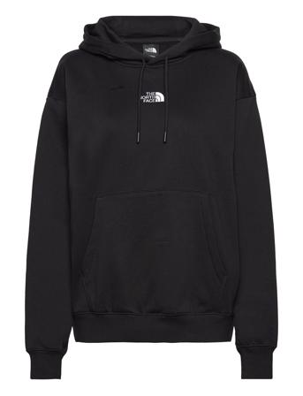 W Essential Hoodie Sport Women Sport Clothing Sport Sweatshirts & Hoodies Sport Hoodies Black The North Face