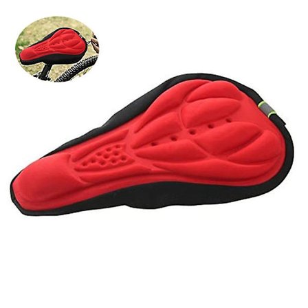 Silikone Nylon Velegnet Til Alle Typer Af Populære Sæder & Gel Pad Cykelsadelbetræk Blødt Pude Sadelbetræk