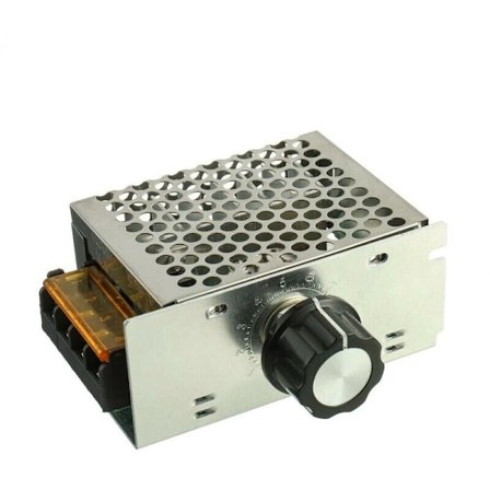 4000W høj effekt SCR elektronisk spændingsregulator 220V AC motorhastighedsregulator lysdæmper termostat--
