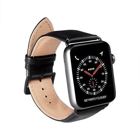 Klockarmband Svart Apple Watch 42/44/45mm
