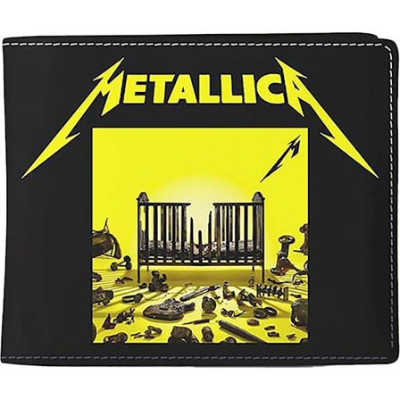 Metallica M72 Plånbok One Size Svart/Gul