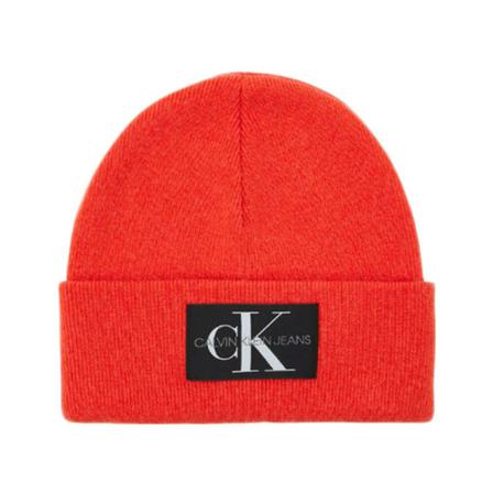 Calvin Klein Jeans Beanie Orange, Dame, Størrelse: ONE Size