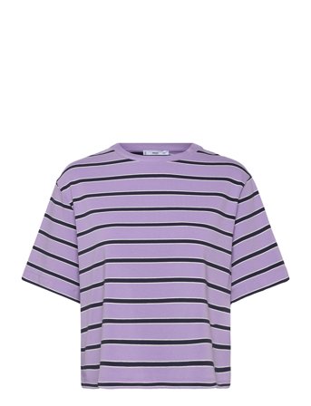 Mango | Striped Oversized T-Shirt | XS
