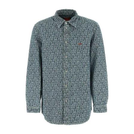 Diesel Casual Shirts Blå, Herre Skjorter