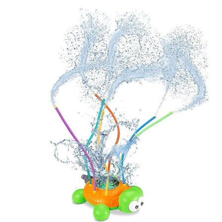 Sprinkler til børn, skildpadde pool legetøj, vand wiggle legetøj til swimmingpool, have, græsplæne, udendørs sommer vandlegetøj (FMY)