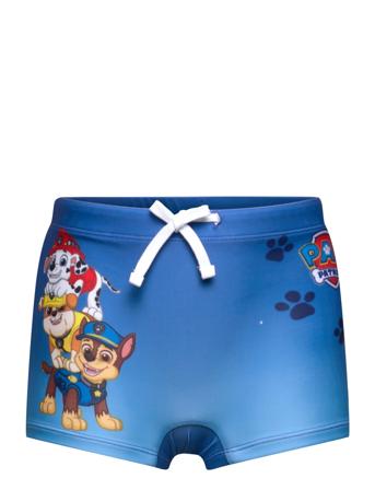 Swimtrunk Sb Pawpatrol Badeshorts Blå Lindex*Betinget Tilbud