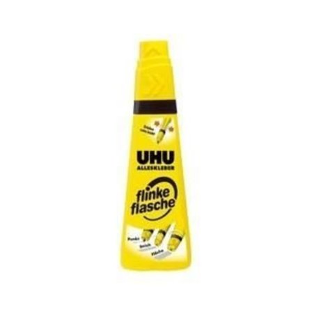 Universell lim - Uhu - Tube 35 g - Transparent - Lösningsmedel - Påfyllningsbar