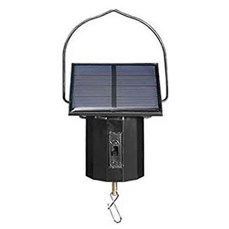 Vindsnurra Roterande Motor Solenergi Elektrisk Batteridriven Trädgård