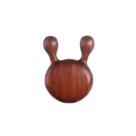 Ansiktsmassager i trä, lätt och portabel