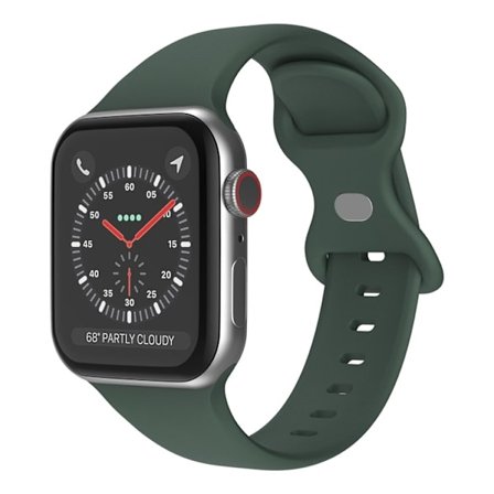 Apple Watch 42/44/46/49mm Silicone Watch Strap - Green