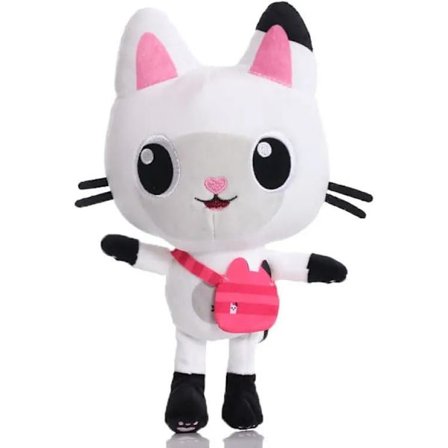 Sød plyslegetøjssamling, 7-8 tommer bløde og nuttede fyldte Purr-ific plyslegetøj til børn fra 3 år og opefter, fantastisk gave til fødselsdage (Pandy