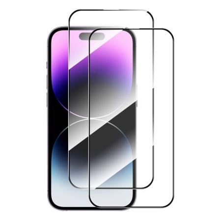 ENKAY HAT PRINCE Karkaistu lasi iPhone 15 Pro 2kpl Transparent