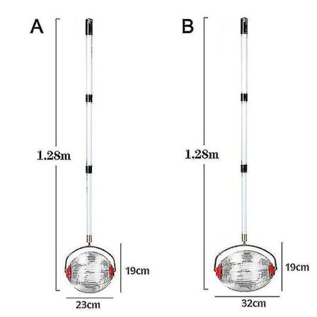 Nøddesamler Frugtsamler Haverullende nøddehøster Frugtplukker Med -HG