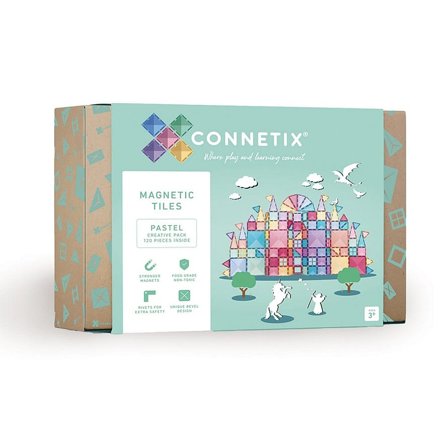 Connetix Creative Pack Magnetsæt Pastel 120 Dele, Børn & Forældre, Motorik & Bevægelse, Øvrigt