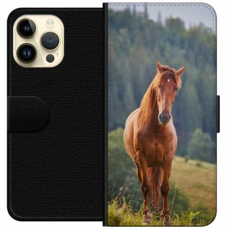 Apple Iphone 14 Pro Max Plånboksfodral Hästar
