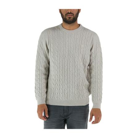 Timberland Braid Sweater Grå, Herre
