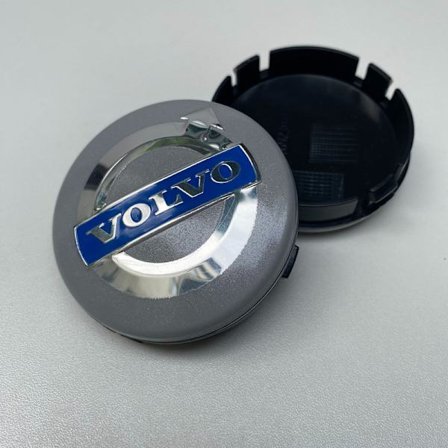 Volvo 64MM 4-pak Center caps Volvo til S40 S60 S80L XC60 XC90 i én størrelse