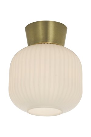 Aneta Lighting VANJA plafond, hvit/matt messing