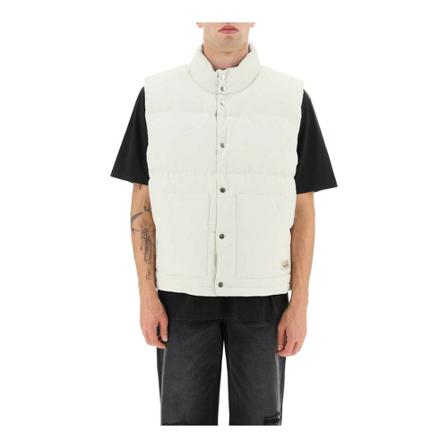 Stüssy Vests Hvid, Herre Veste, Størrelse: M