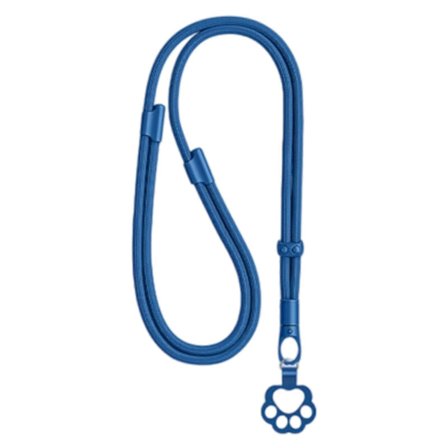 Monitoiminen älypuhelimen kaulanauha, säädettävä pituus 40–80 cm, pehmeä polyesterinauha, turvallisella metallisoljella.