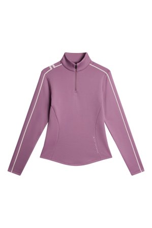 J.Lindeberg - Golf - Nefe Quarter Zip Mid Layer - Purple - Frau - L